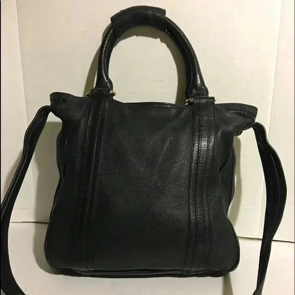 Marc by Marc Jacobs Black leather messenger/bag - Picture 2 of 8